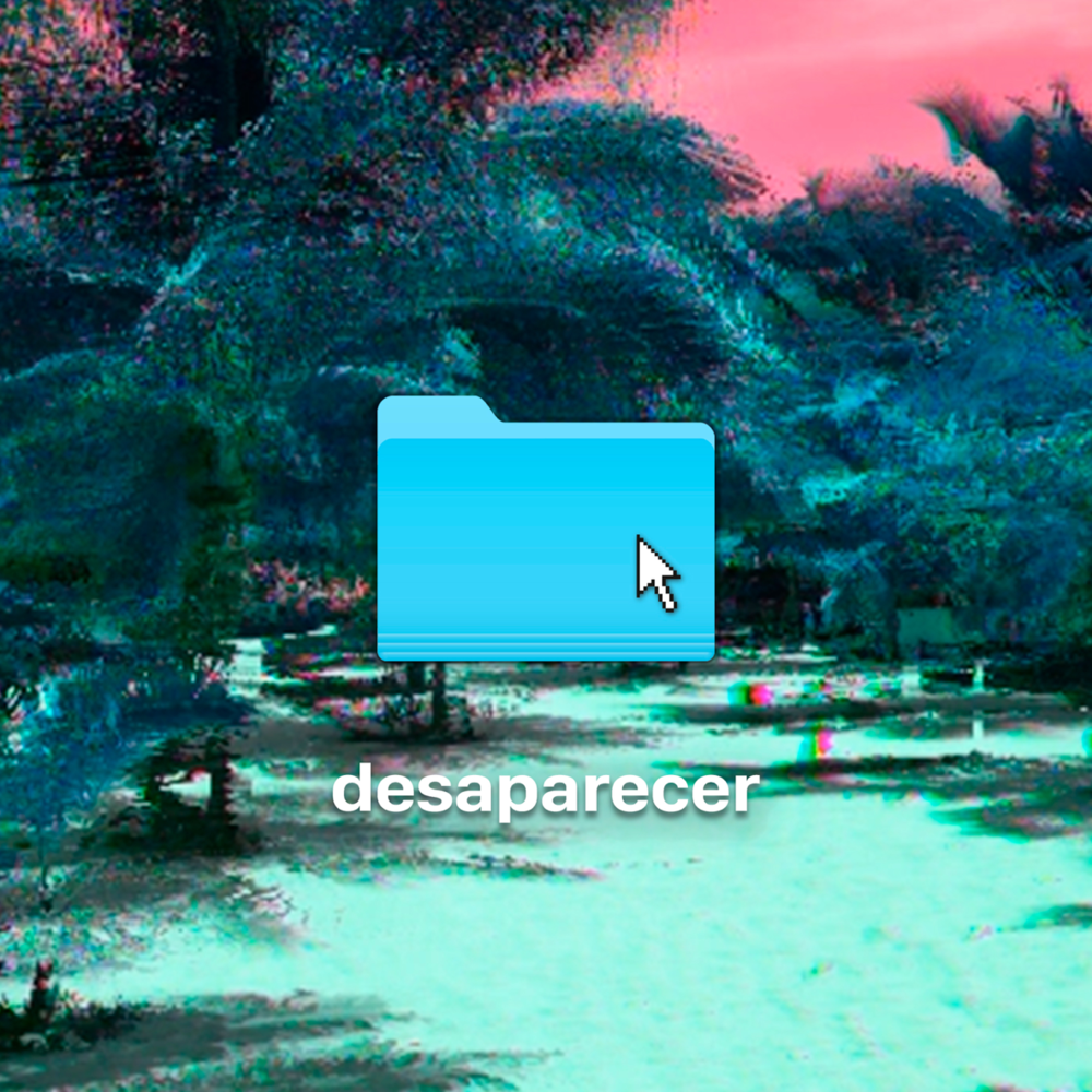 Album cover art for "Desaparecer" by Kinky