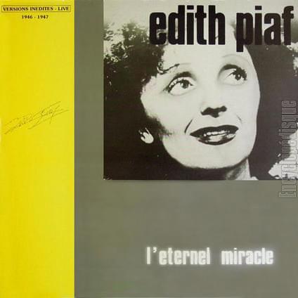 Cover image for L’éternel miracle