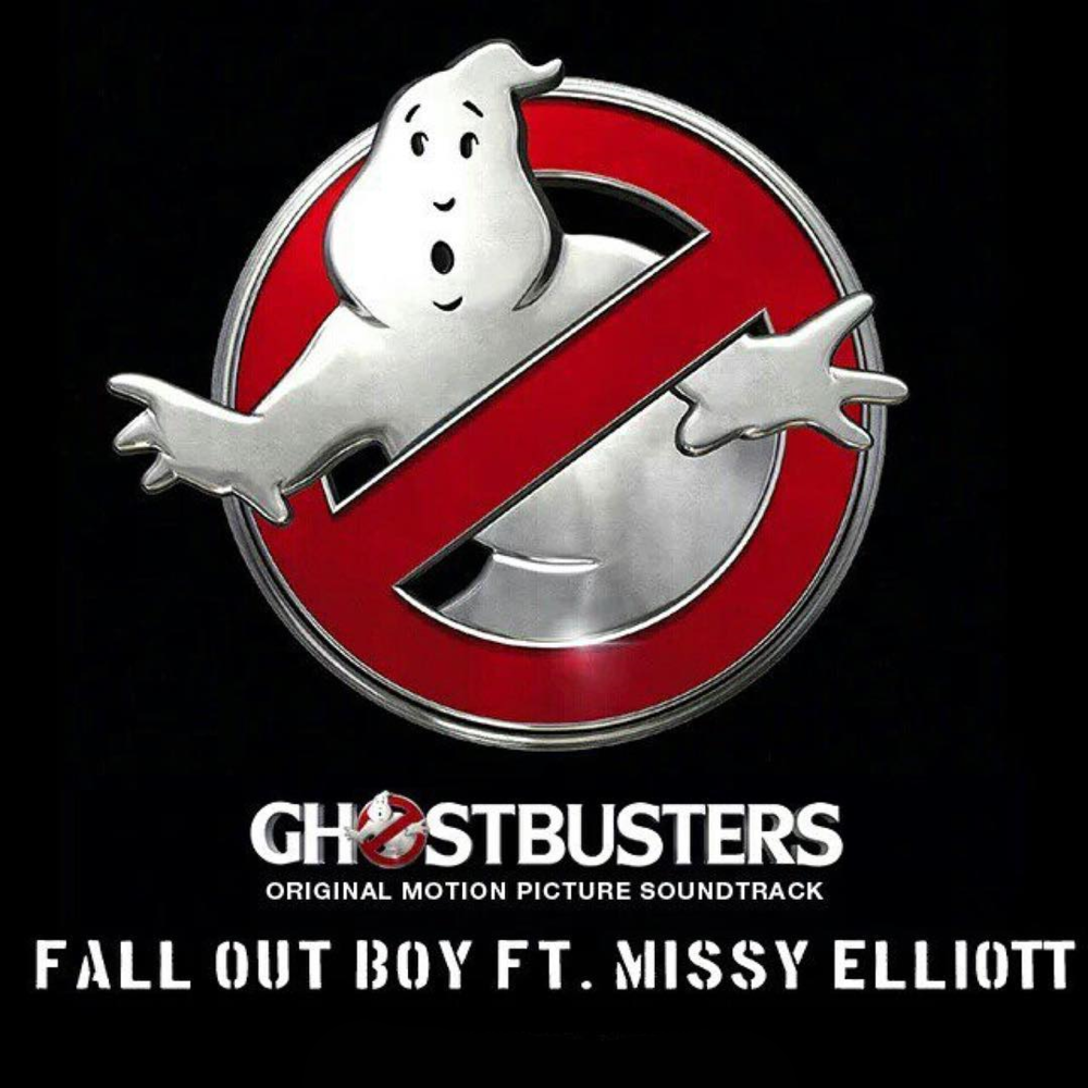 Album cover art for "Ghostbusters (I’m Not Afraid)" by Fall Out Boy & Missy Elliott