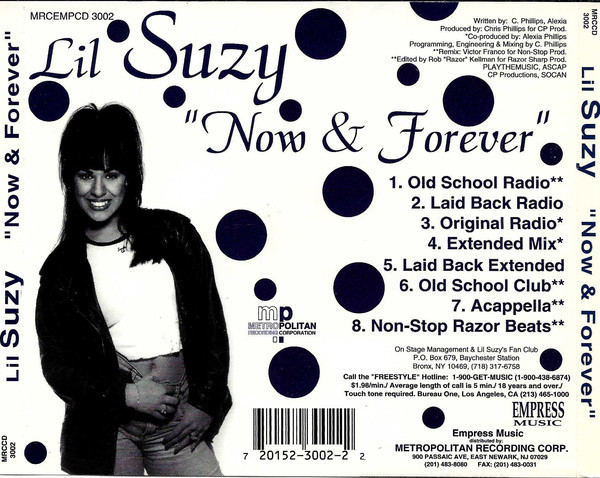Album cover art for "Now & Forever" by Lil Suzy