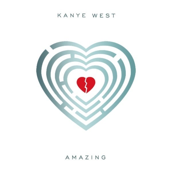 Album cover art for "Amazing" by Kanye West & Jeezy