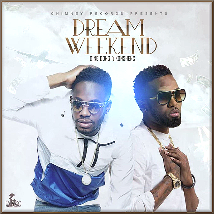 Album cover art for "Dream Weekend" by Ding Dong