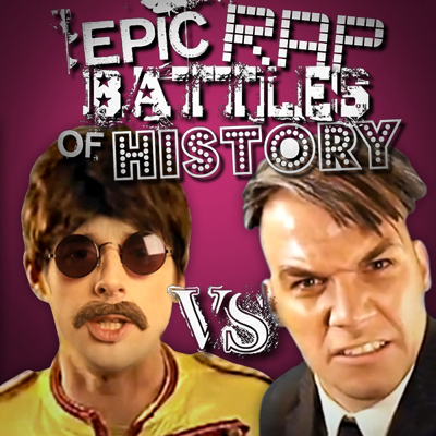 Album cover art for "John Lennon vs. Bill O’Reilly" by Epic Rap Battles of History & Nice Peter & EpicLLOYD