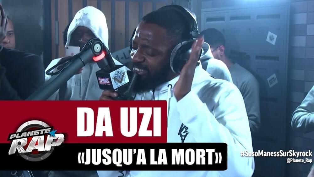Album cover art for "Jusqu� la mort" by Planète Rap