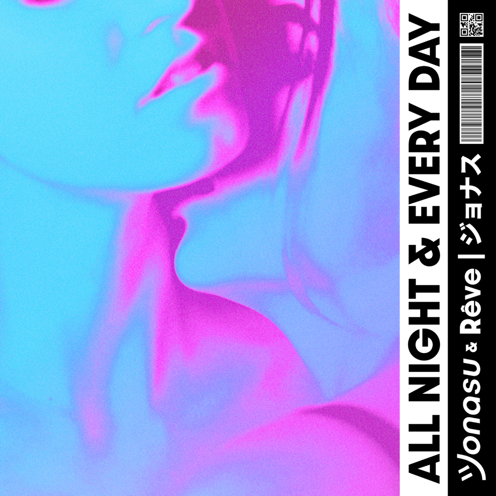 Album cover art for "All Night & Every Day" by Jonasu