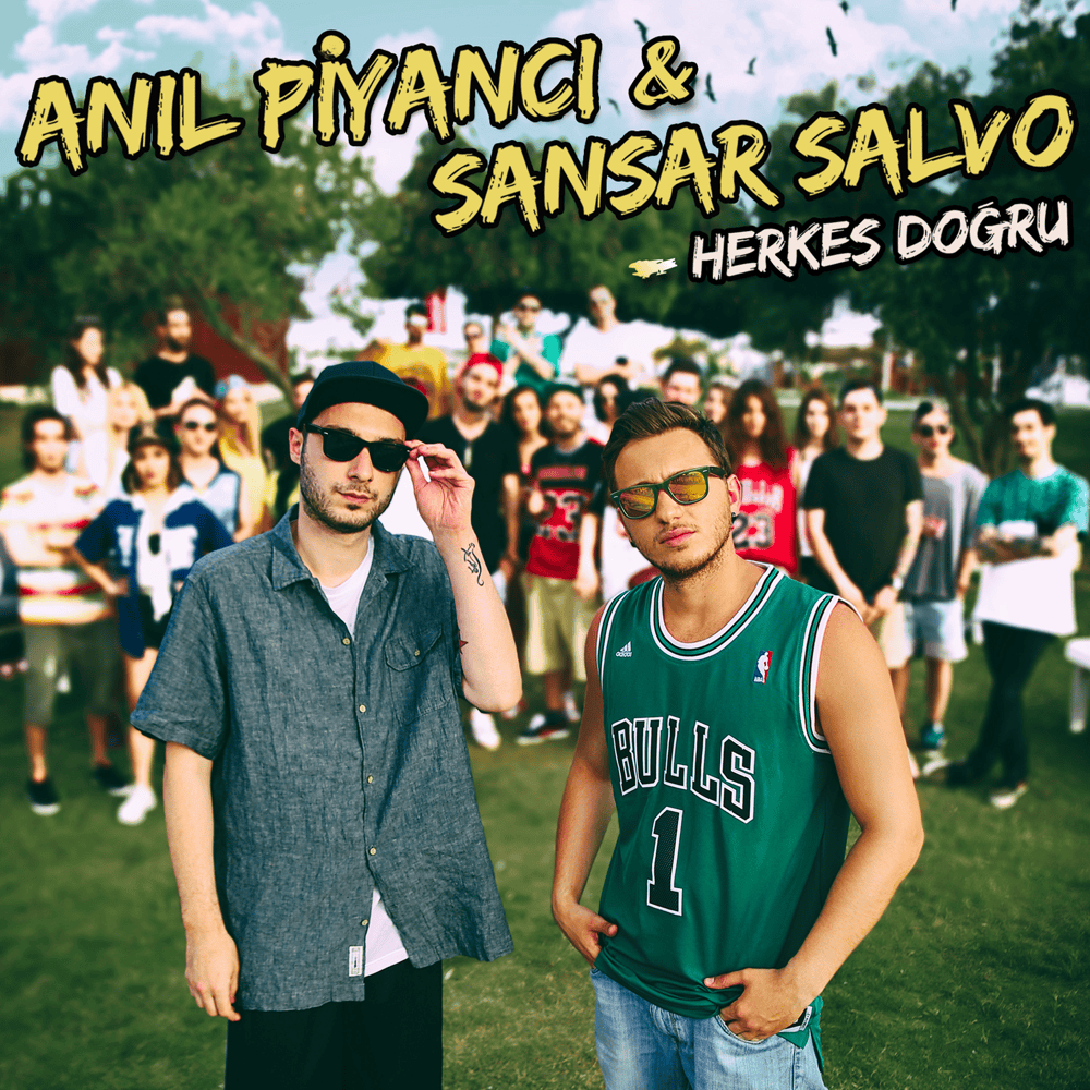 Album cover art for "Herkes Doğru" by Sansar Salvo & Anıl Piyancı