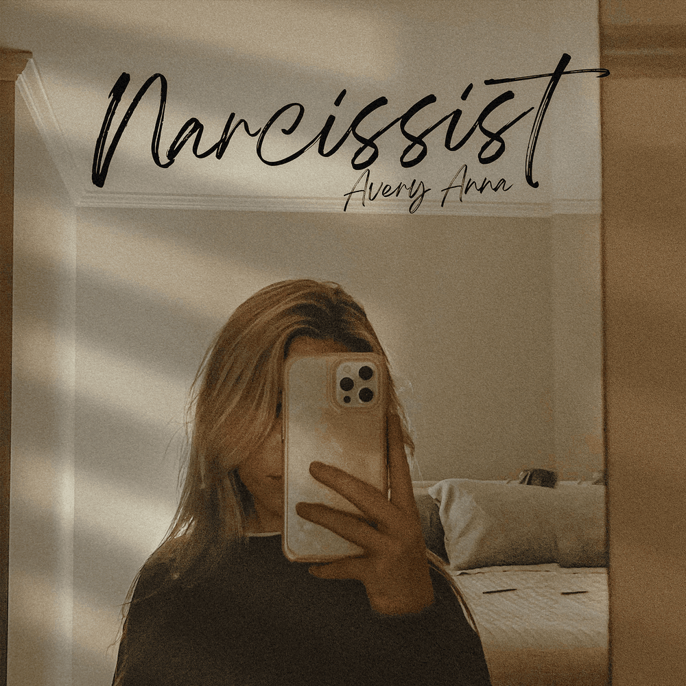 Album cover art for "Narcissist" by Avery Anna