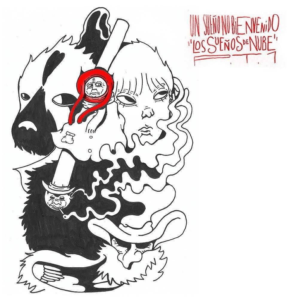 Album cover art for "Un Sueño No Bienvenido" by Rojuu