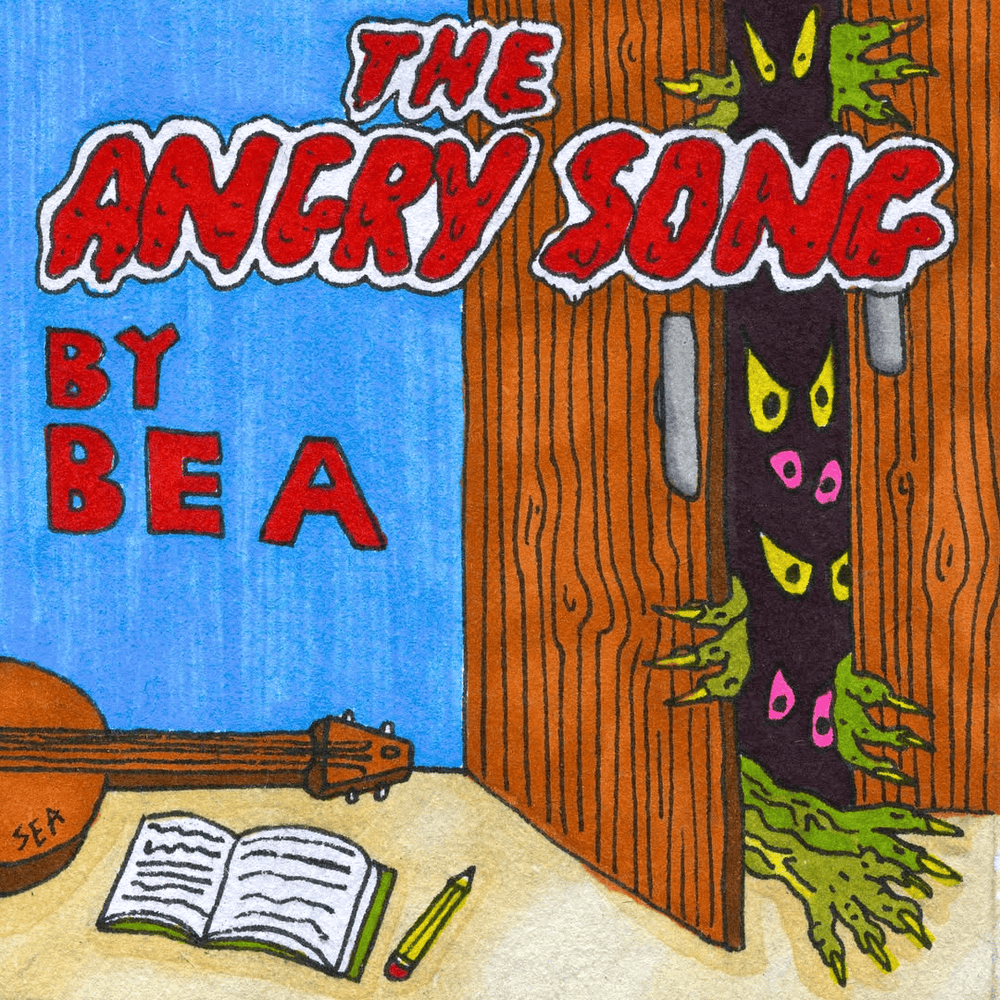 Album cover art for "Angry Song" by beabadoobee