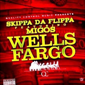 Album cover art for "Wells Fargo" by Peewee Longway & Migos