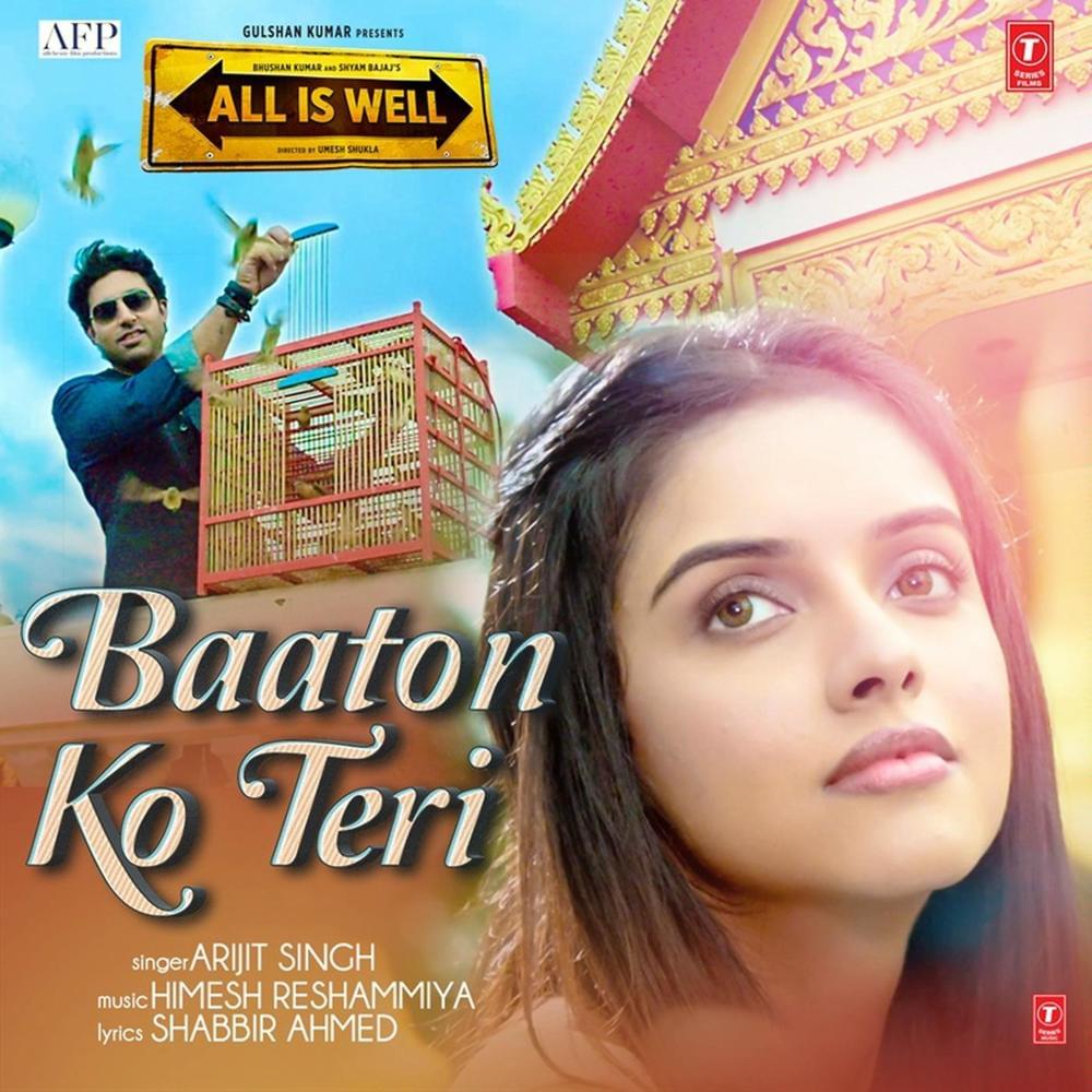 Album cover art for "Baaton Ko Teri" by Arijit Singh