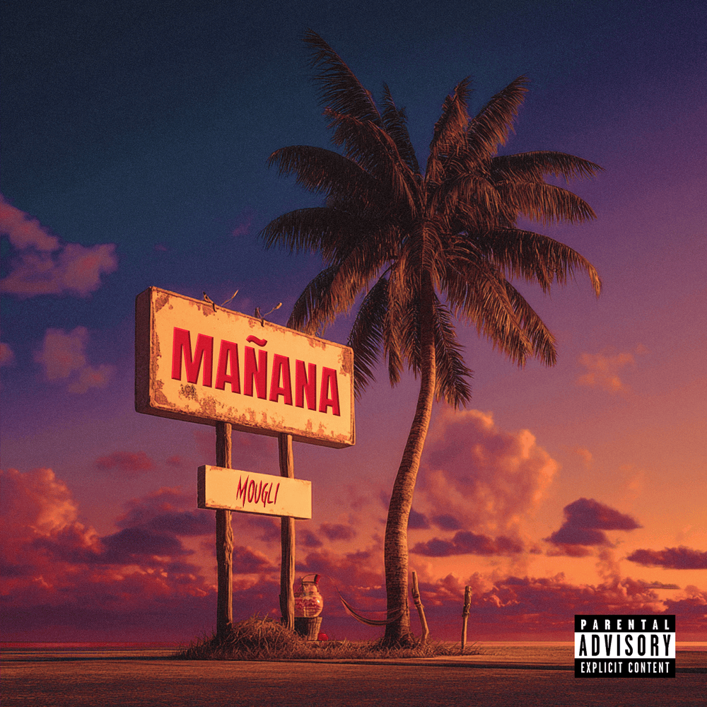 Album cover art for "MAÑANA" by Mougli