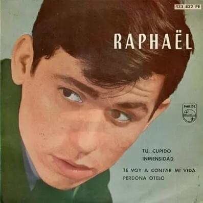 Album cover art for "Perdona, Otelo" by Raphael (ESP)