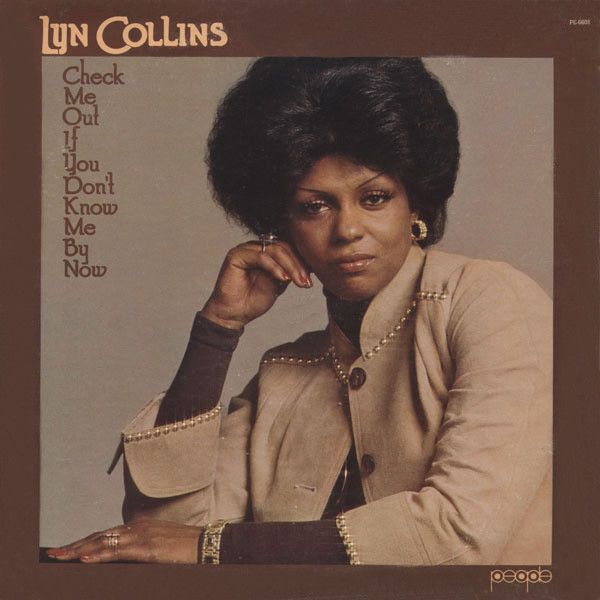 Album cover art for "Put It On The Line" by Lyn Collins