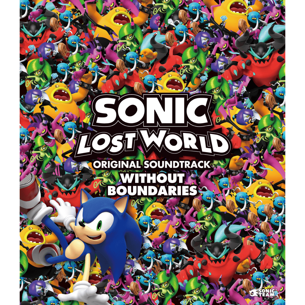 Cover image for Sonic Lost World Original Soundtrack Without Boundaries