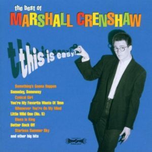 Album cover art for "Better Back Off" by Marshall Crenshaw
