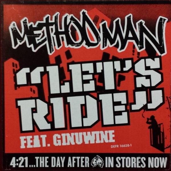 Album cover art for "Let’s Ride" by Method Man & Ginuwine