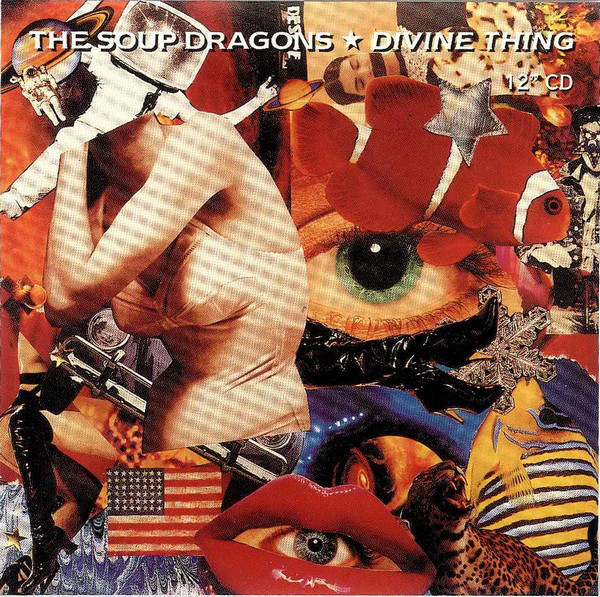 Album cover art for "Divine Thing" by The Soup Dragons