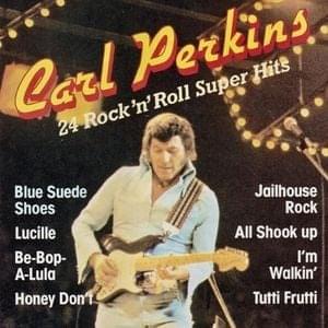 Album cover art for "Maybelline" by Carl Perkins