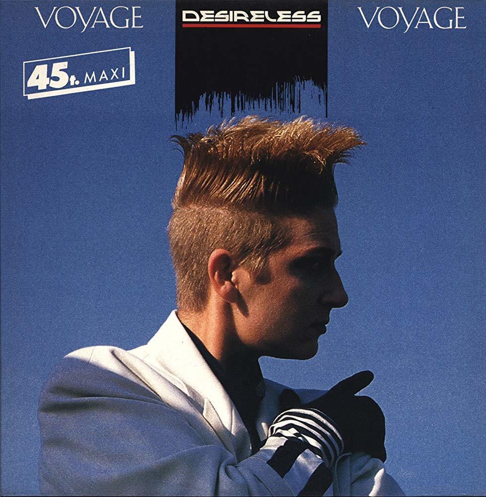Album cover art for "Voyage, voyage" by Desireless