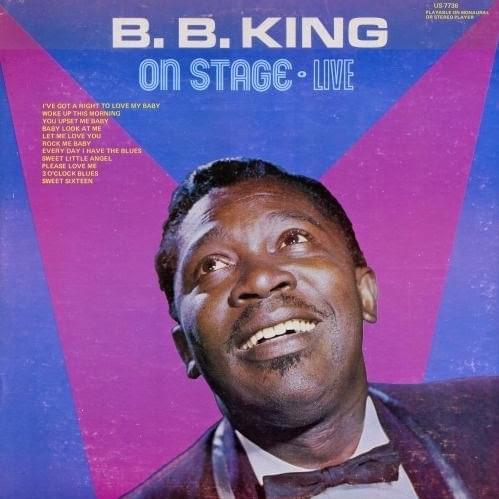 Album cover art for "When My Heart Beats Like A Hammer" by B.B. King