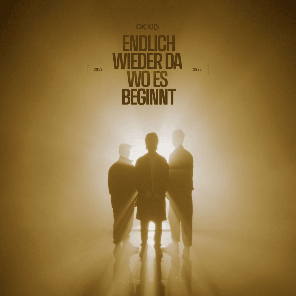 Album cover art for "Endlich wieder da wo es beginnt" by OK KID