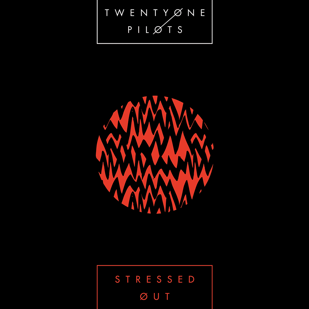 Album cover art for "Stressed Out" by twenty one pilots