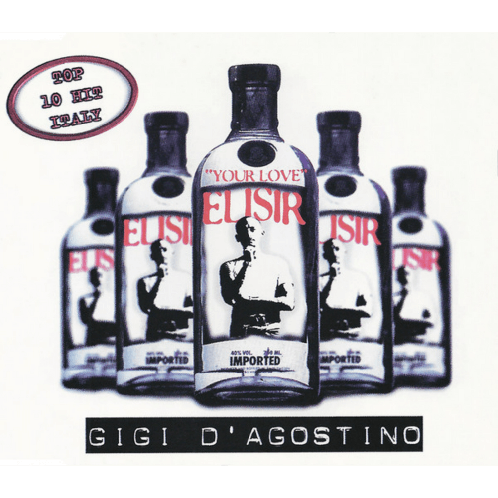 Album cover art for "Elisir" by Gigi D’Agostino