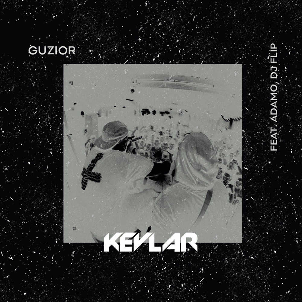 Album cover art for "Kevlar" by Guzior & Adamo (POL) & DJ Flip