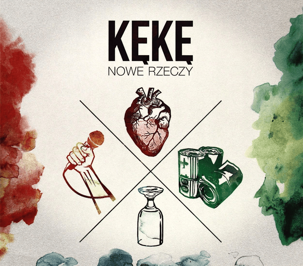 Album cover art for "Czasem muszę" by KęKę