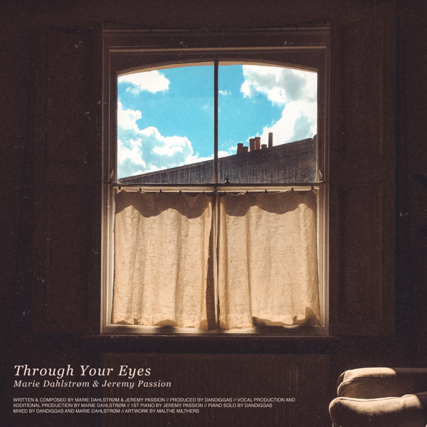 Album cover art for "Through Your Eyes" by Marie Dahlstrøm & Jeremy Passion
