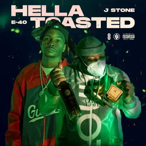 Album cover art for "Hella Toasted" by J. Stone