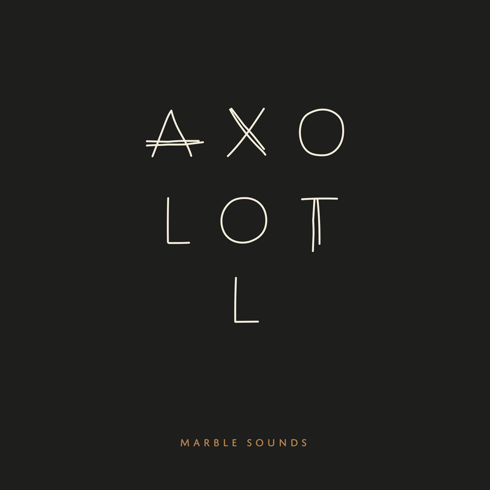 Album cover art for "Axolotl" by Marble Sounds