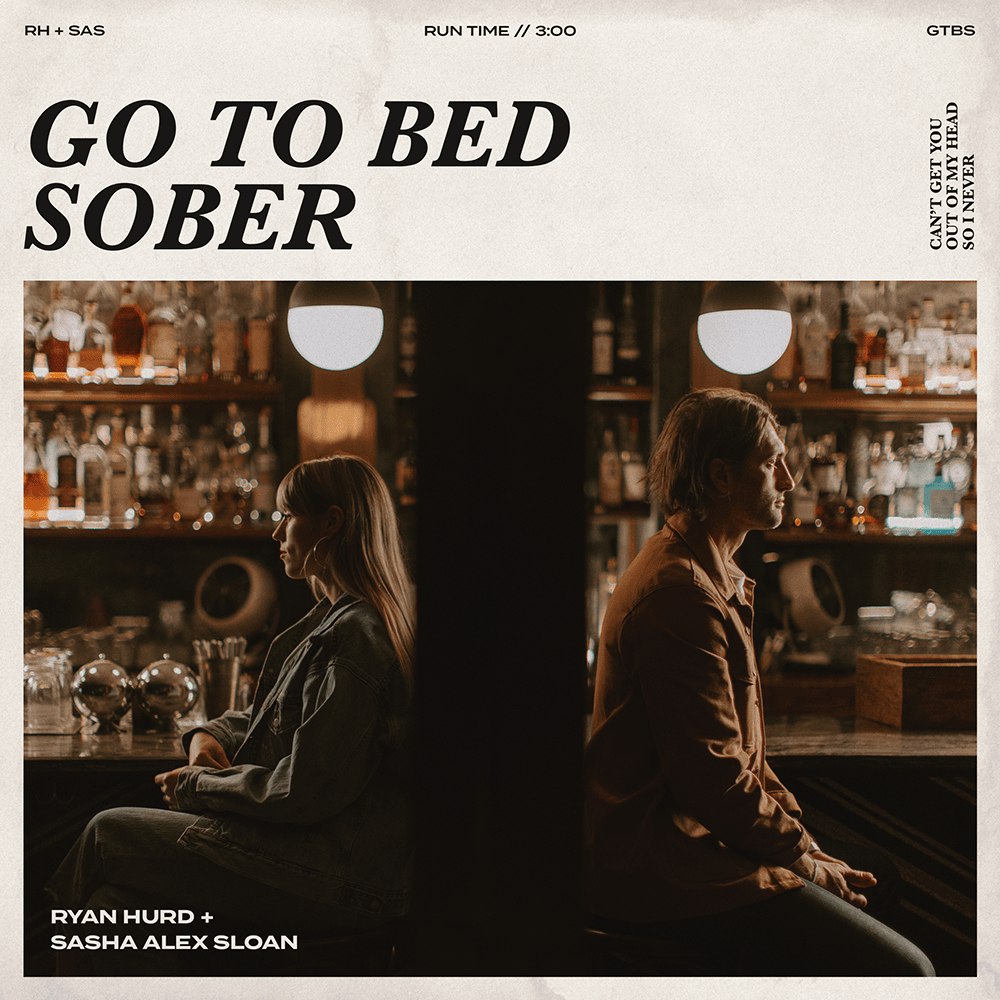 Album cover art for "Go To Bed Sober" by Ryan Hurd