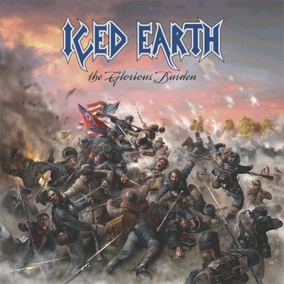 Album cover art for "Attila" by Iced Earth