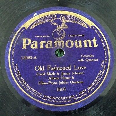 Album cover art for "Old Fashioned Love (1924 recording)" by Alberta Hunter