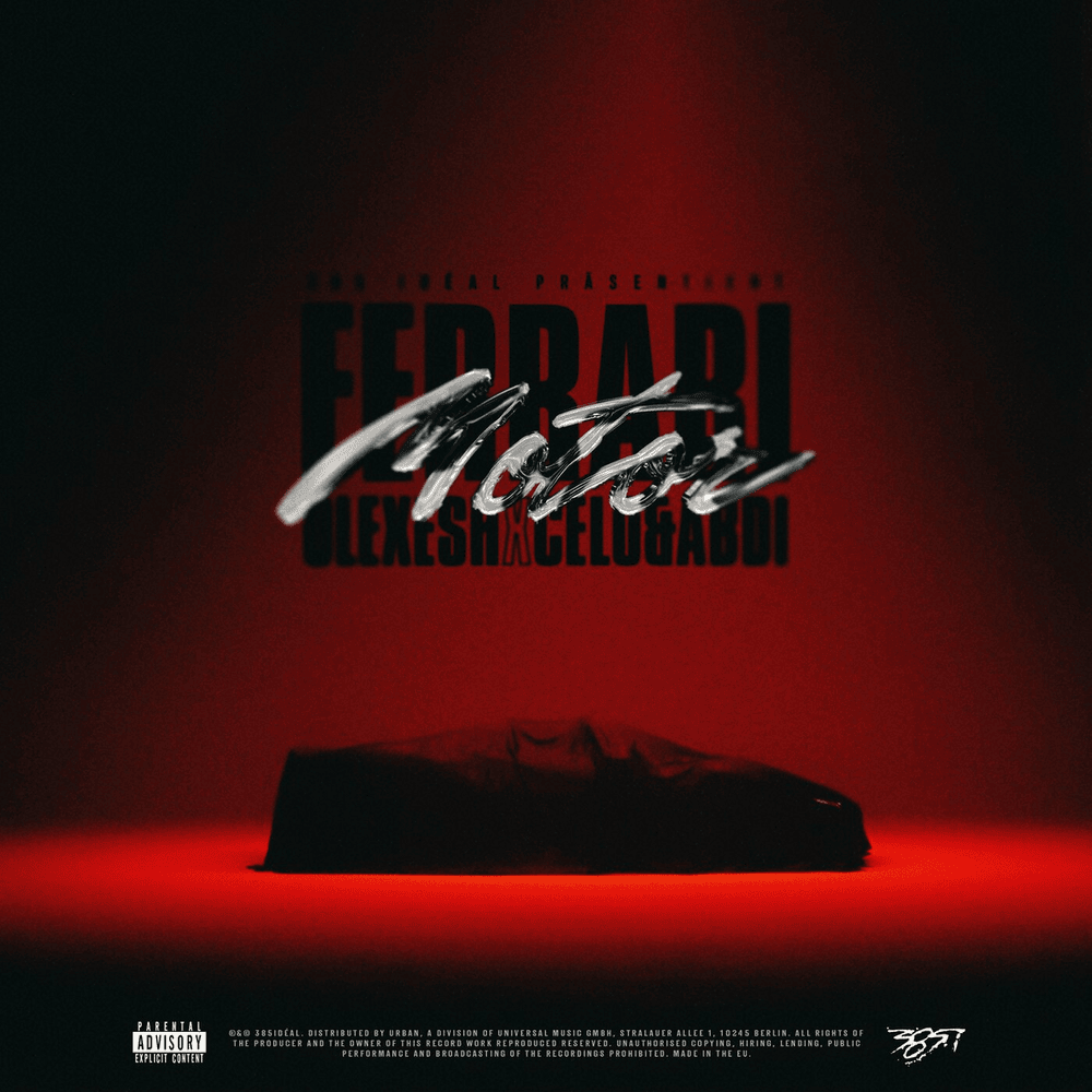 Album cover art for "Ferrari Motor" by Olexesh