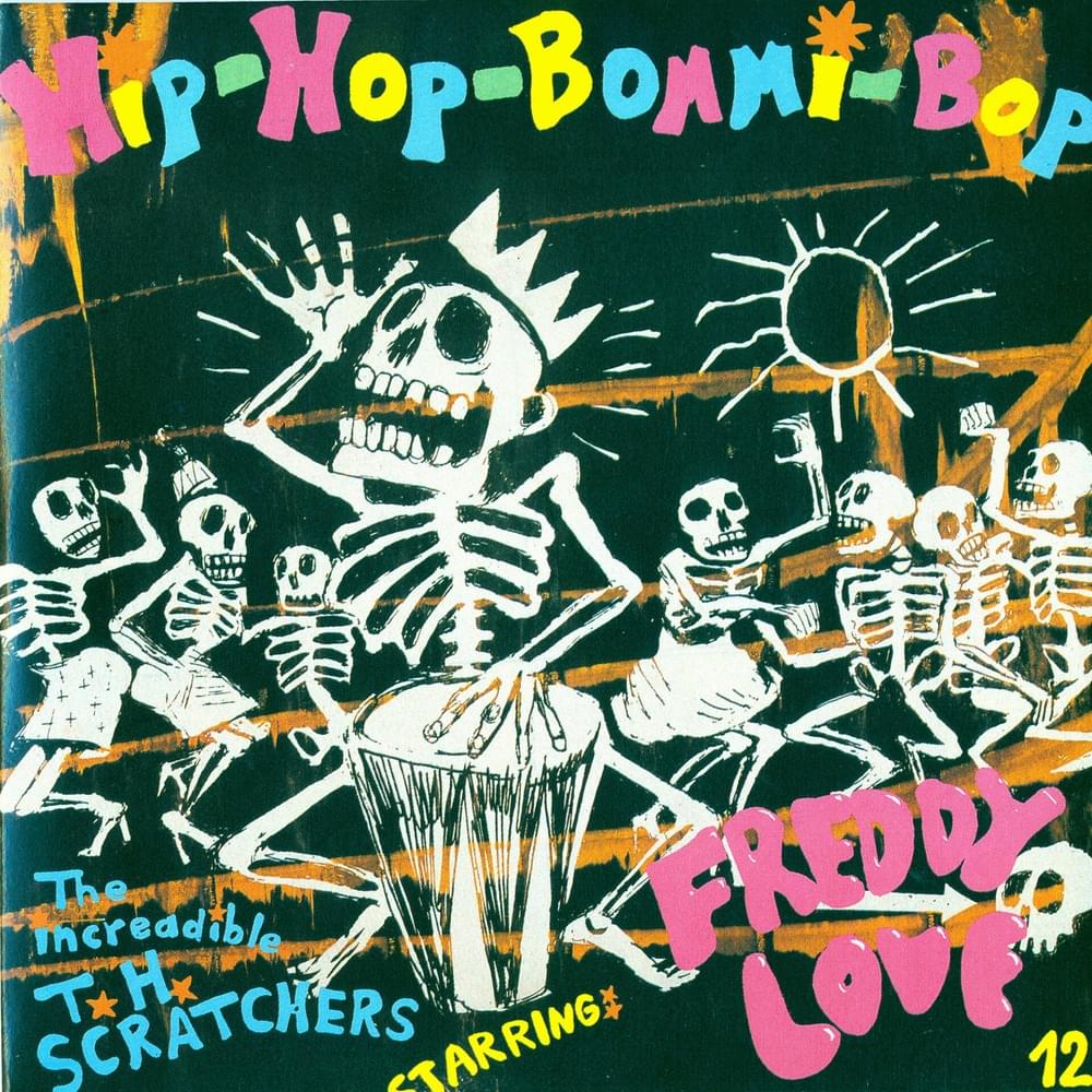 Album cover art for "Hip Hop Bommi Bop" by Die Toten Hosen
