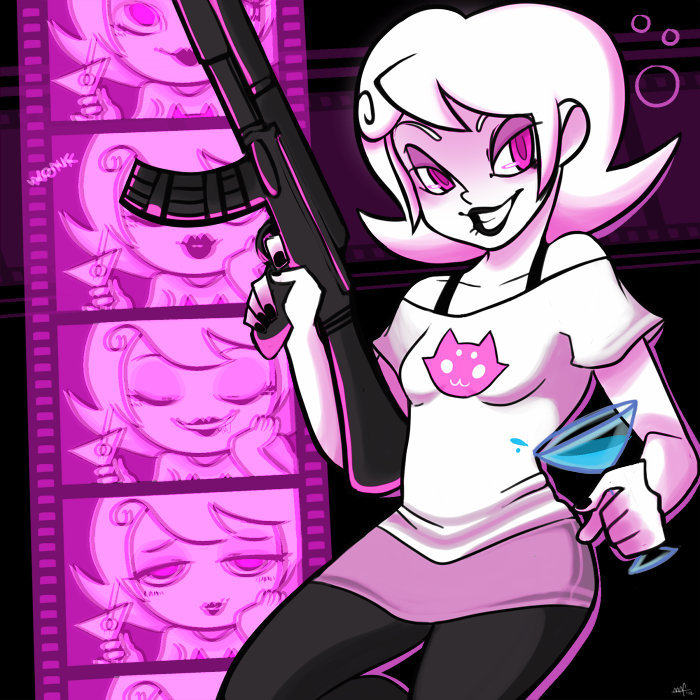 Album cover art for "ASSAULT" by Toby Fox