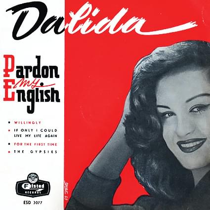 Album cover art for "Willingly" by Dalida