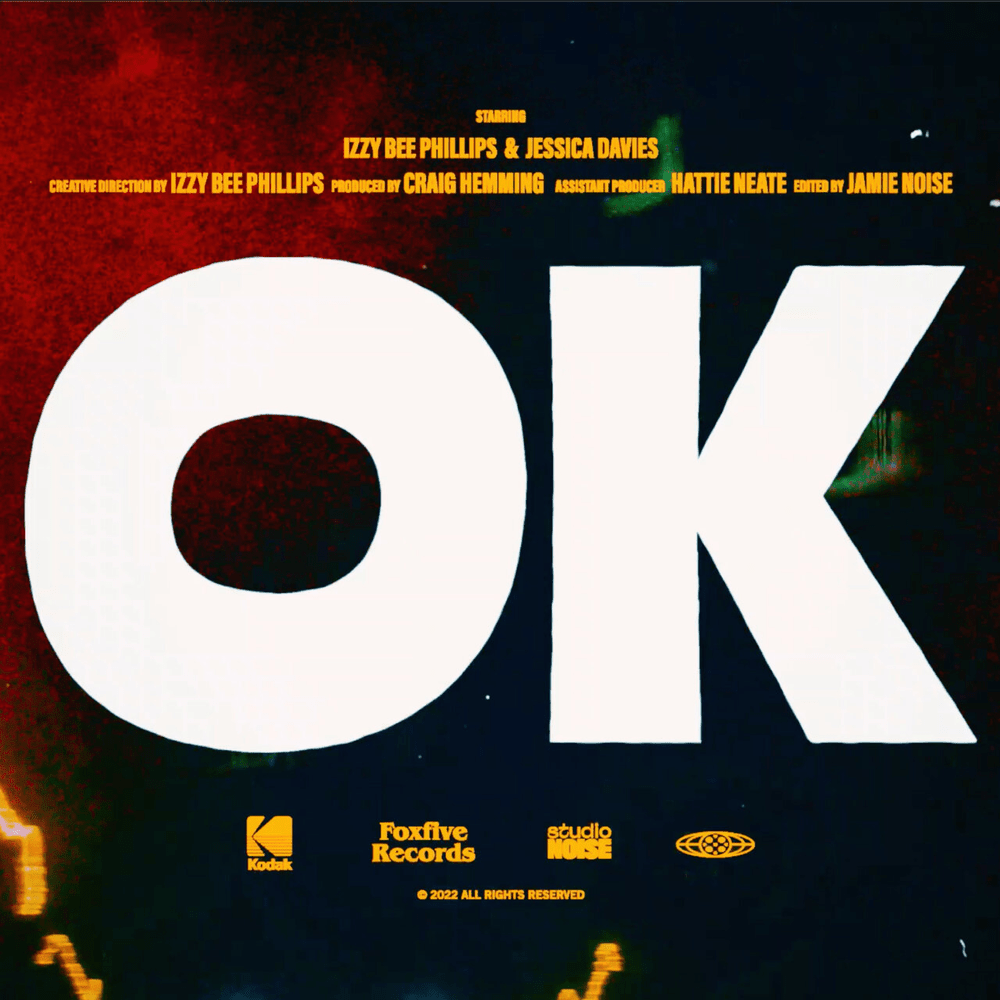 Album cover art for "OK" by Black Honey