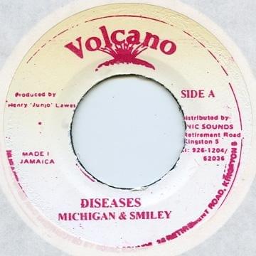 Album cover art for "Diseases" by Michigan & Smiley