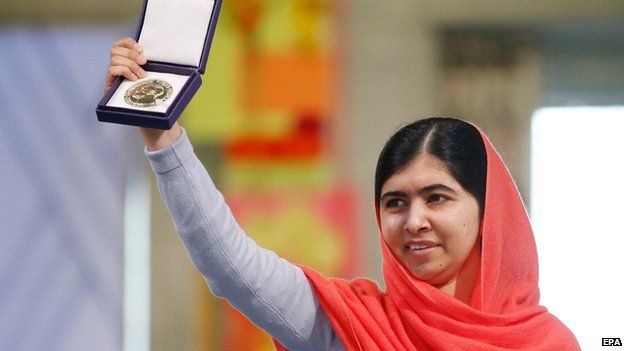 Album cover art for "Nobel Peace Prize Lecture (2014): Malala Yousafzai" by Malala Yousafzai