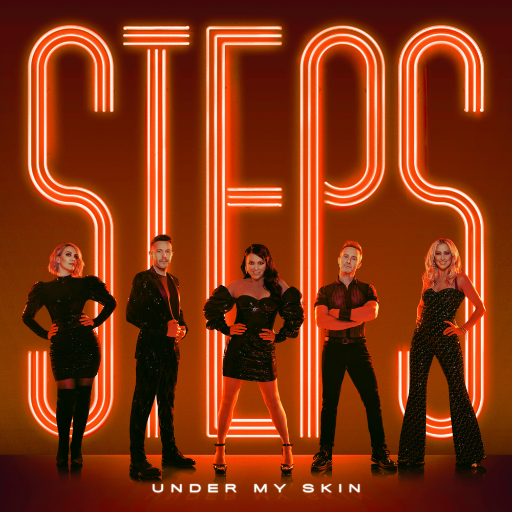 Album cover art for "Under My Skin" by Steps