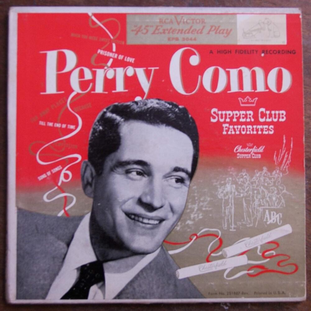 Album cover art for "Because" by Perry Como
