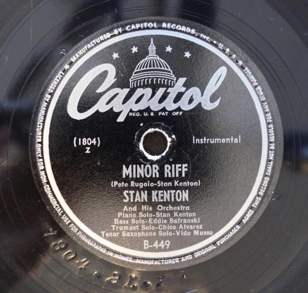 Album cover art for "Minor Riff" by Stan Kenton
