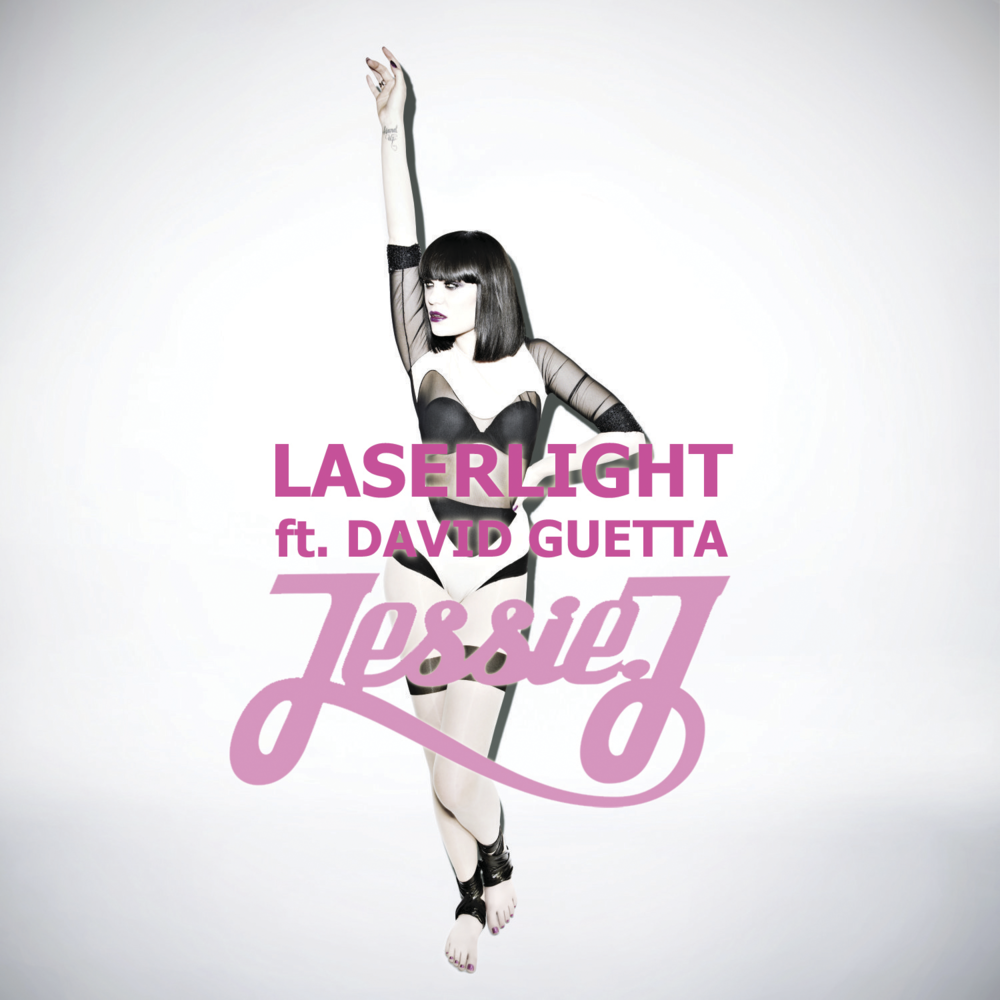 Album cover art for "LaserLight" by Jessie J & David Guetta