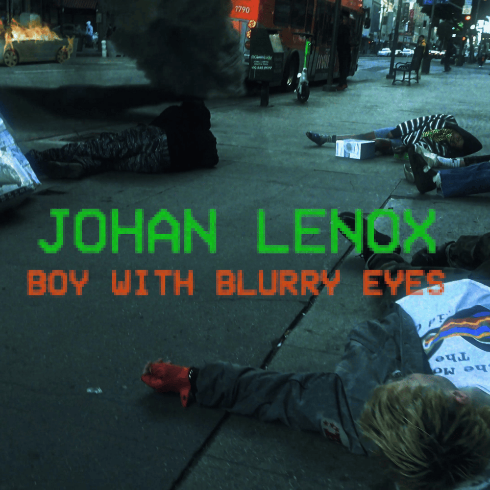 Album cover art for "Boy with Blurry Eyes" by johan lenox