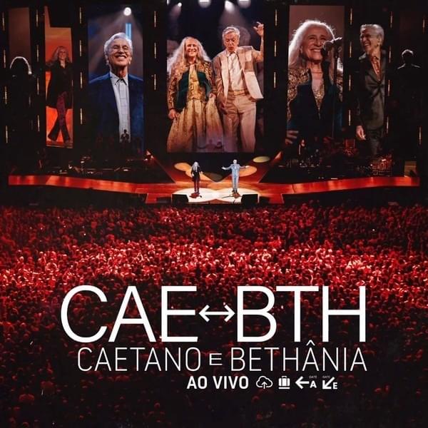 Cover image for Caetano e Bethânia Ao Vivo