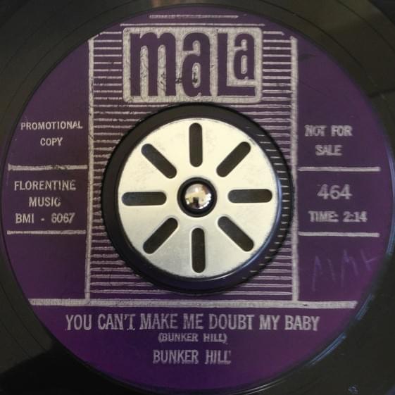 Album cover art for "The Girl Can’t Dance" by Bunker Hill